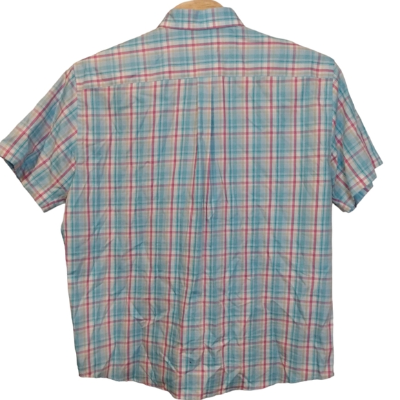 Peter Millar‎ Striped Cotton Button Up Sport Shirt size XXL - Picture 3 of 7